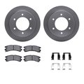 Dynamic Friction Co 6312-67055, Rotors with 3000 Series Ceramic Brake Pads includes Hardware 6312-67055